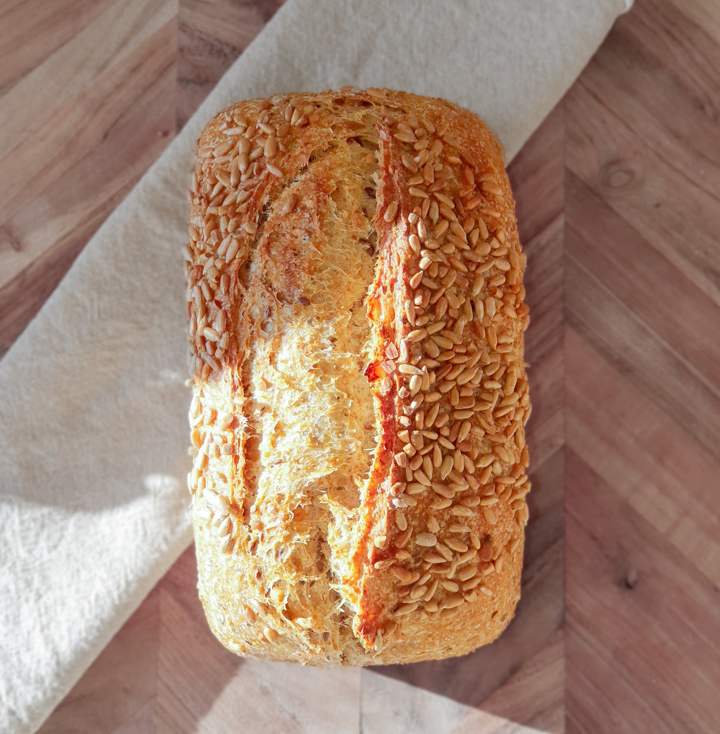 Rye, Caraway & Seeds Sourdough