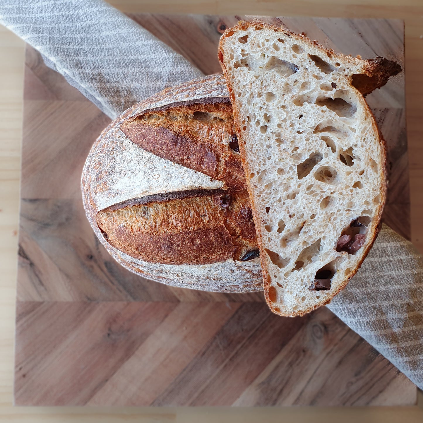 Kalamata Olive Sourdough